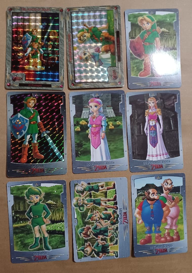 The Legend of Zelda Ocarina of Time Carddass 32-piece set | eBay