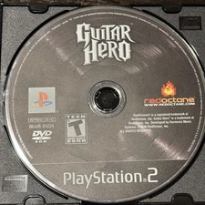 Vintage Guitar Hero Sony PlayStation 2 PS2 Game Disc Only SLUS-21224 NTSC Teen