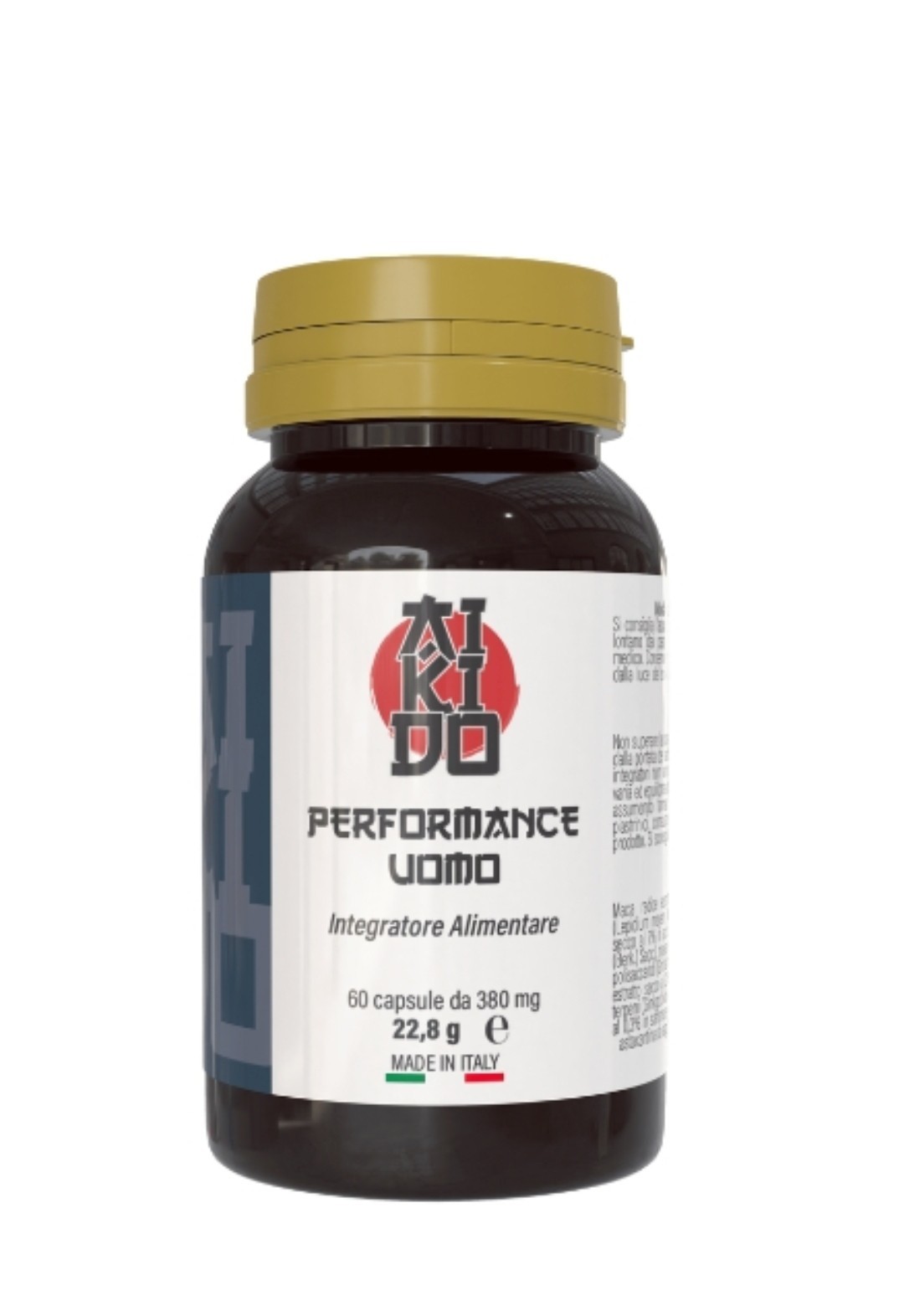 Aikido Performance Uomo 60cps 380mg | Più Vigore per la tua Giornata