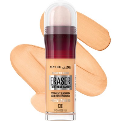 Maybelline Instant Age Rewind Eraser Foundation 0.68 Fl Oz SPF 20 Anti Aging 130