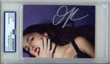 Olivia Rodrigo SIGNED GUTS ALBUM COVER PHOTO ART CARD PSA DNA Certified AUTO