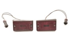 2x Rear Side Marker Light Lamp Lens Harness 87-93 Vw Fox Genuine 307 945 365 1 2x Rear Side Marker Light Lamp Lens Harness 87-93 Vw Fox Genuine 307 945 365 1
