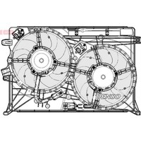 Denso DER09075 LüFter MotorküHlung FüR Jeep Fiat Renegade 500X BU B1 BV 334