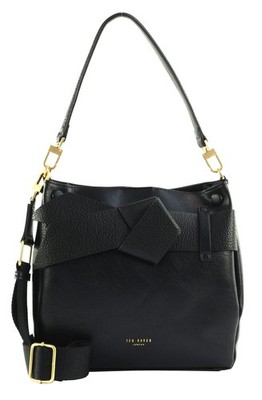 Ted Baker Ssonia Knot Bow Shoulder Bag Schultertasche Tasche Black Neu