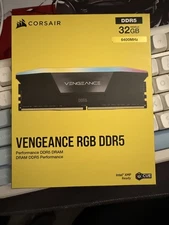 Corsair Vengeance RGB Desktop Memory 32GB 2x16GB  DDR5-6400 CL36 XMP 3.0
