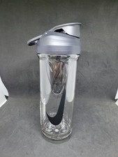 Nike HyperCharge 24 oz -Shaker Bottle Clear Water Sports Drinking BPA Free