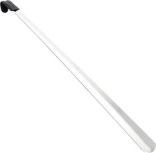 31.5" Extra Long Handled Shoe Horn,Metal Shoehorn for Men and Women,Heavy Duty E