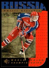 1994-95 SP Die Cut Dmitri Klevakin Rookie Russia #166