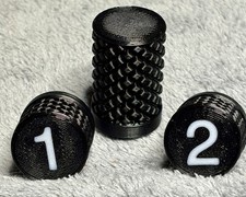 Joint Protector for Pool Cue Uniloc 3 piece Set White with Black numbers