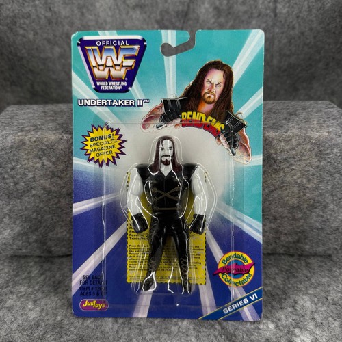 Vintage Just Toys 1997 WWF Bend-Ems Undertaker II ...