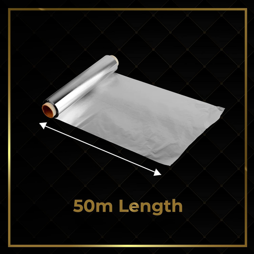 Aluminum Heavy Duty Tin Foil Roll – 12 Inch Wide X164 Ft Length,161 Sq Ft – Comm - Picture 5 of 12