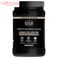 Black Forest High Flavanol Cocoa Powder 1200mg 8.6 Ounce Pack of 1