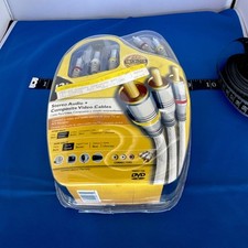 Philips M62772 12  Gold Plated Audio Video Ca...