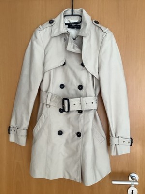 ZARA klassischer Trenchcoat | beige | Gr.M | Gürtel | frisch gereinigt