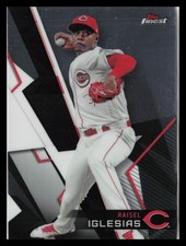 2018 Finest #52 Raisel Iglesias Cincinnati Reds sports