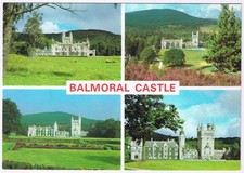 Postcard Balmoral Castle Scotland UK