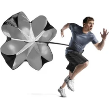 Running Speed Chute Resistance Parachute 56 inch Sprint Training Power Soccer