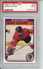 1982-83 O-Pee-Chee Denis Savard #73 PSA 9