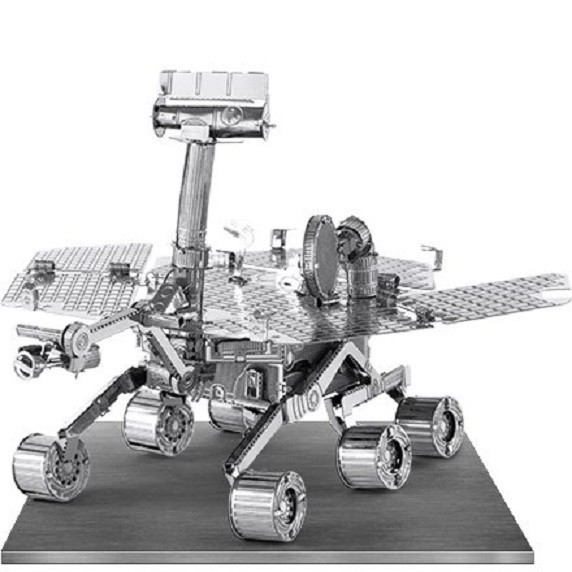 MARS ROVER: Metal Earth Fascinations 3D Laser Cut NASA Miniature Model Kit