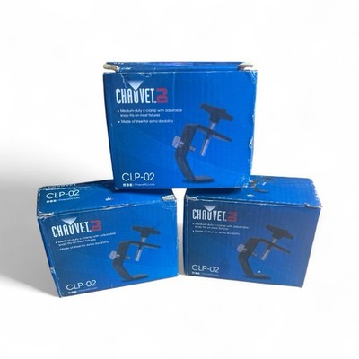 Chauvet DJ CLP-02 Lot of 3 - NEW