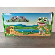HYTIREBY MD-1011 Kids Metal Detector Green Frog Theme Treasure Hunter Toy NEW