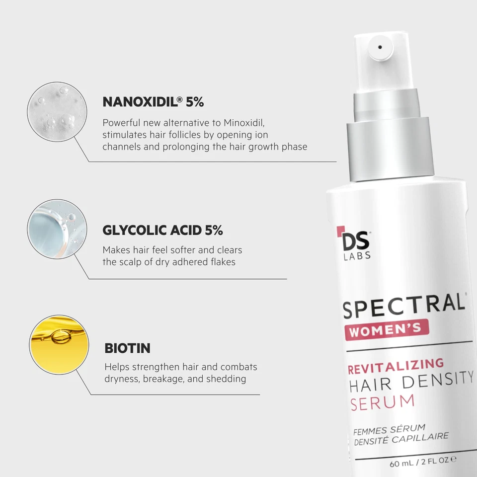 Kit de densidad de cabello para mujer DS Labs - Champú y acondicionador Revita + espectral para mujer Foto 4 de 4