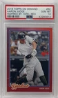 2018 Topps On Demand 1978 #6 Aaron Judge RED #5/10 PSA 10 GEM SP SSP YANKEES