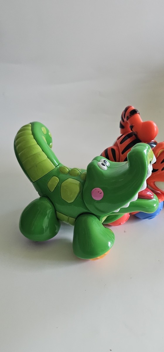 Vintage Fisher Price Click Clack Amazing Animals Alligator Tiger