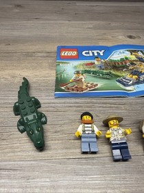 Lego City 60066  Figures And Manual Only !!!!!