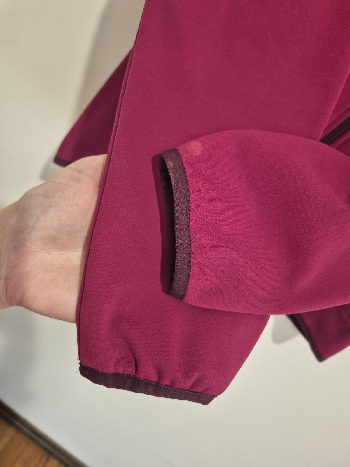 Helly Hansen Burgundy Performance Jacket Full Zip… - image 11