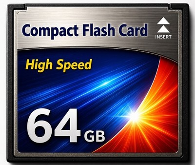 Neu 64 GB Speicherkarte Compact Flash High Speed Karte CF für Digital Kamera 