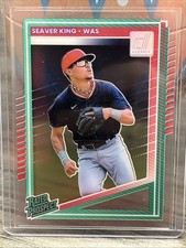 2025 Panini Donruss Baseball CLEARLY RATED PROSPECT Seaver King Card #174
