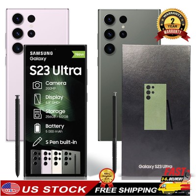 NEW SEALEDSAMSUNG GALAXY S23 ULTRA 5G UNLOCKED 1T/512GB/256G 2 YEAR WARRANTY