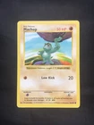 Pokemon Cards: Base Set 1st Edition Common: Machop 52/102
