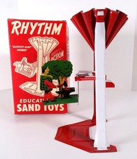 Rhythm Sand Toy w/Box A Rowley Tool Engineering Co Green Lake WI toybx2A