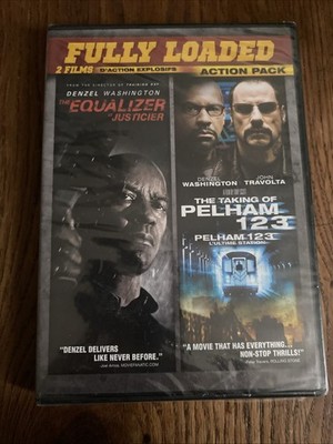 The Equalizer  The Taking of Pelham 123 Denzel Travolta Action Movie 2 Films New