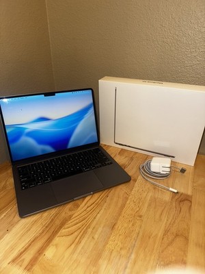 Apple MacBook Air 13-inch Laptop, M3 Chip, 256GB, 16GB RAM, Space Grey 33 cycles