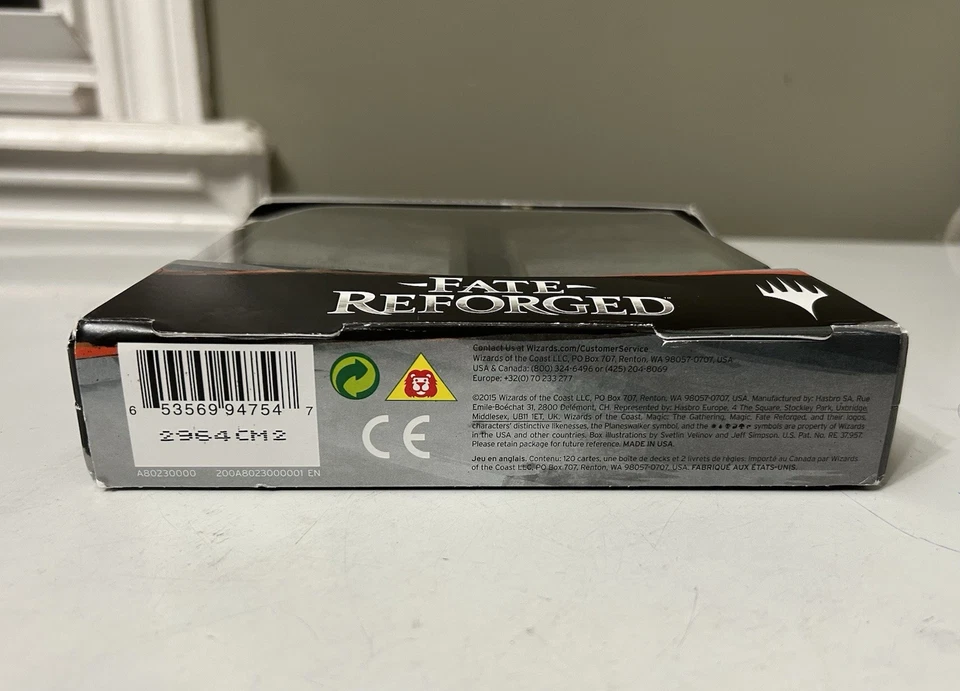 Fate Reforged MTG sealed TWO-PLAYER CLASH PACK 60 Card Deck X 2 - Image 2 of 4