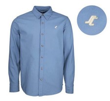 SANTA CRUZ - SC Long Sleeve Shirt - Skateboard Shirt - LARGE - Light Blue