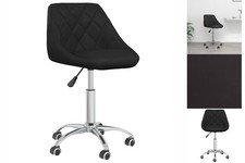 Bürostuhl Drehbar Schwarz Kunstleder