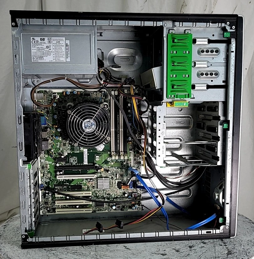 HP Compaq 8100 Elite Tower Desktop BAREBONES SEE NOTES - Image 2 of 4