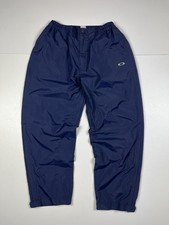 Vintage Oakley Track Pants Men's XL Blue Y2K