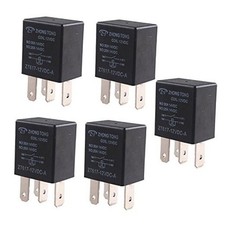 ESUPPORT Car Heavy Duty Relay Switch 12V 30A SPST 4Pin Waterproof 30A 4Pin SPST