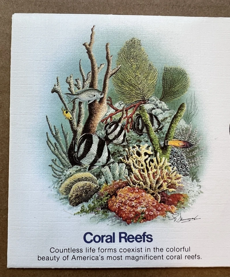 1980 Coral Reefs FDC Set of 5 · Fleetwood Cachets · Charlotte Amalie VI - Image 3 of 4