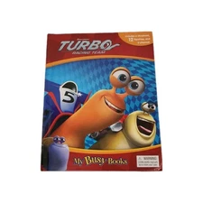 2014 DreamWorks TURBO Racing Team, My Busy Book with Figures & Playmat No Tito