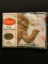 Vintage Chix baby Bunny pillow case all cotton fine quality NEW