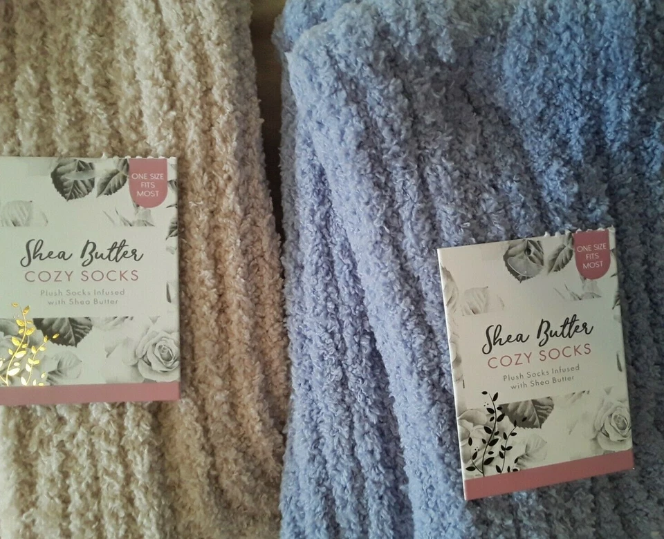 Lote de calcetines de salón pinzas manteca de karité talla única para la mayoría de verano y rosa ajustado Foto 2 de 4