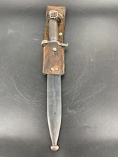 Swedish EJ AB Mauser M 1896 Bayonet and  Scabbard 13.5" Anchor Crown