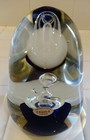 Large Hand Blown Art Glass / Crystal Display or Paperweight:  Sabina Rymanow — photo 2