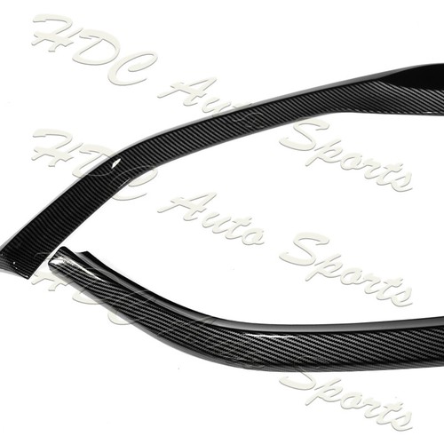 For 2021-2023 BMW 5-Series G30 M-Sport Carbon Painted Front Bumper Spoiler Lip - Picture 3 of 6